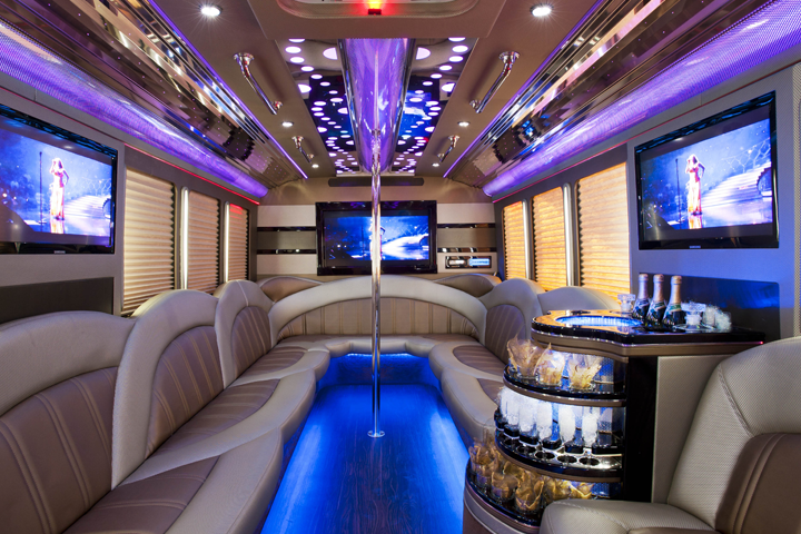 Luxury Bus Interior