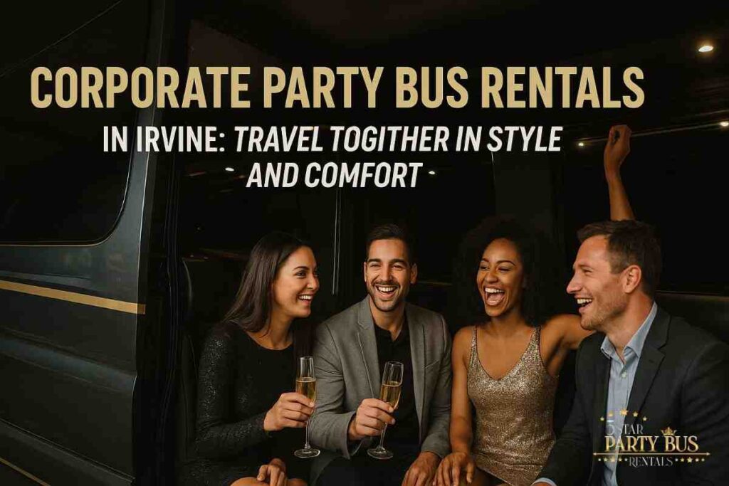 corporate party bus