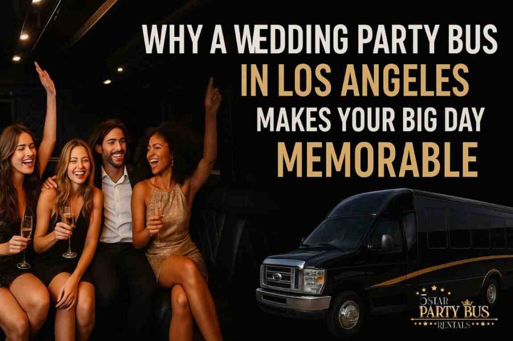 wedding party bus