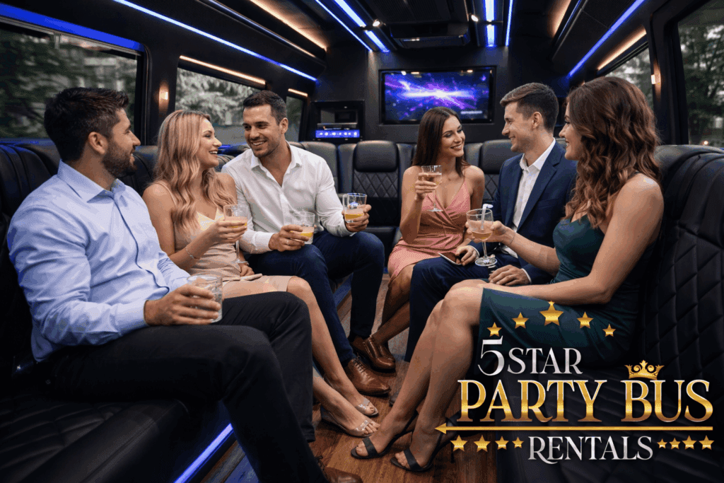 mercedes sprinter limo bus in fullerton oc