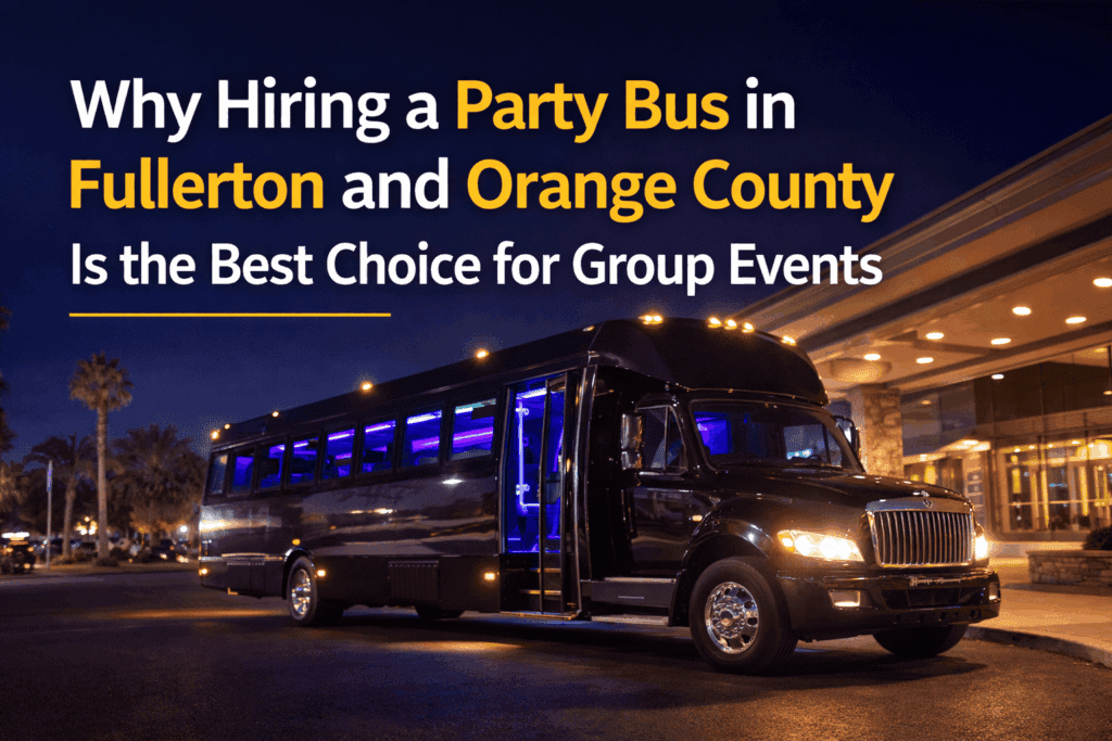 party bus for group events