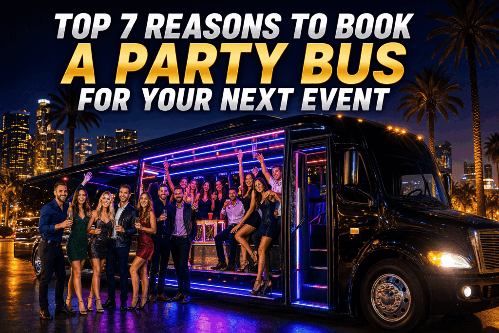 reasons to book a party bus