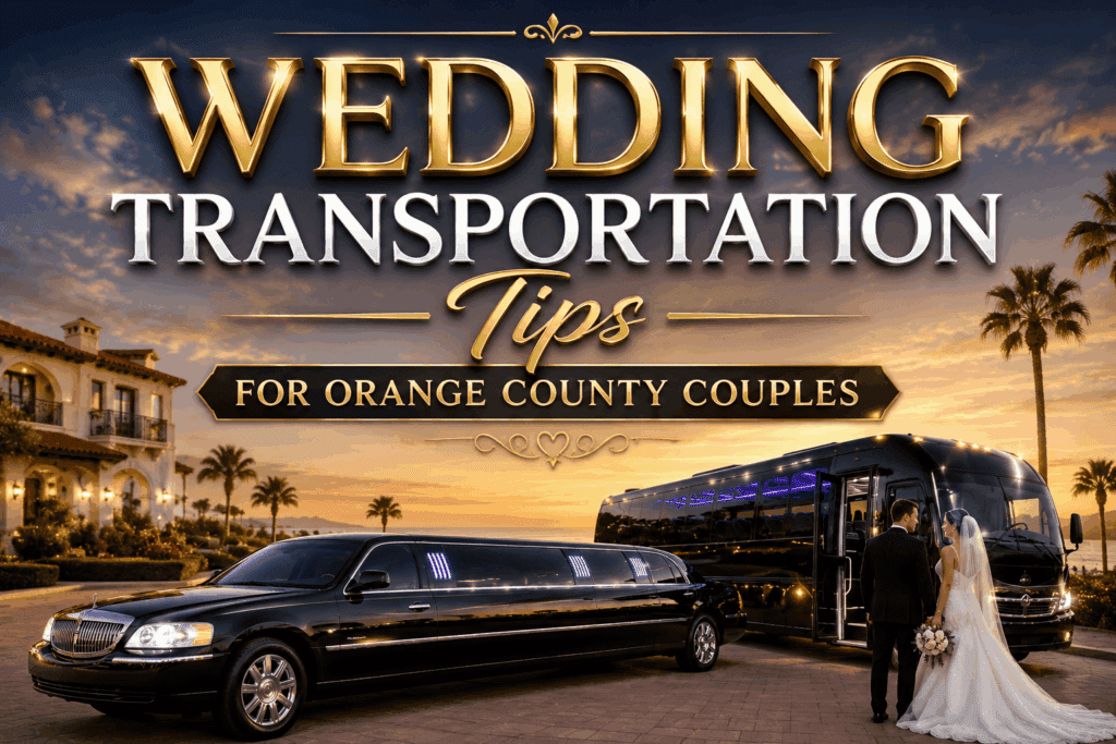 wedding transportation services in Orange County