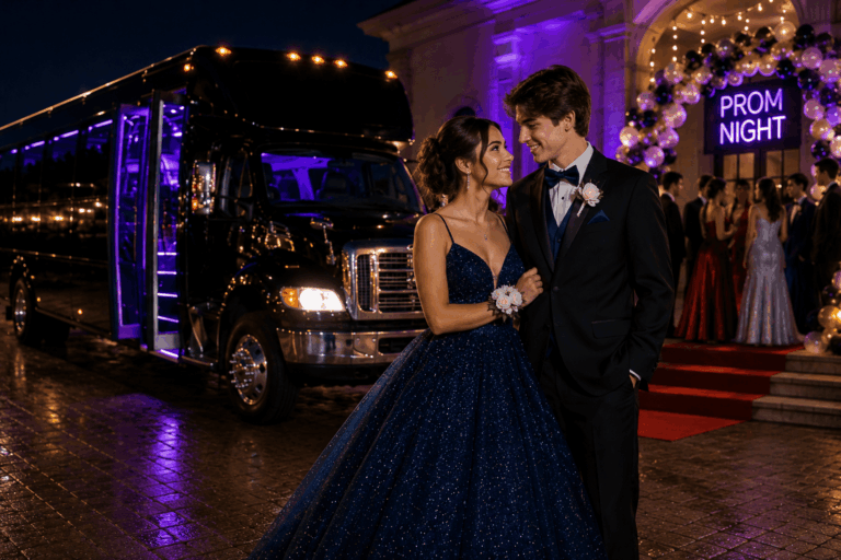 prom party bus and limo service fullerton orange county