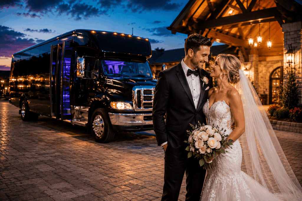 wedding party bus and limoservice fullerton orange county