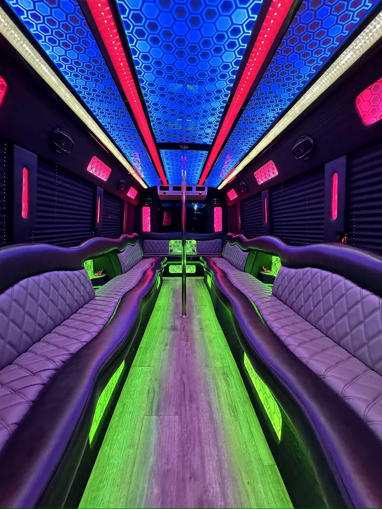 Medium 35 passenger party bus