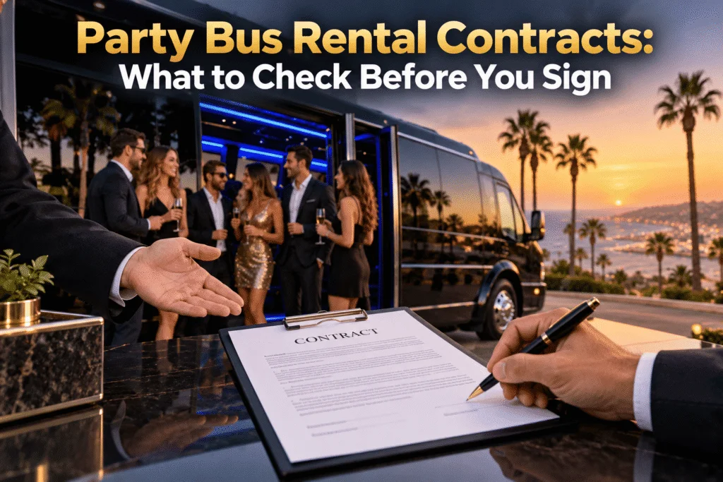 party bus rental contract