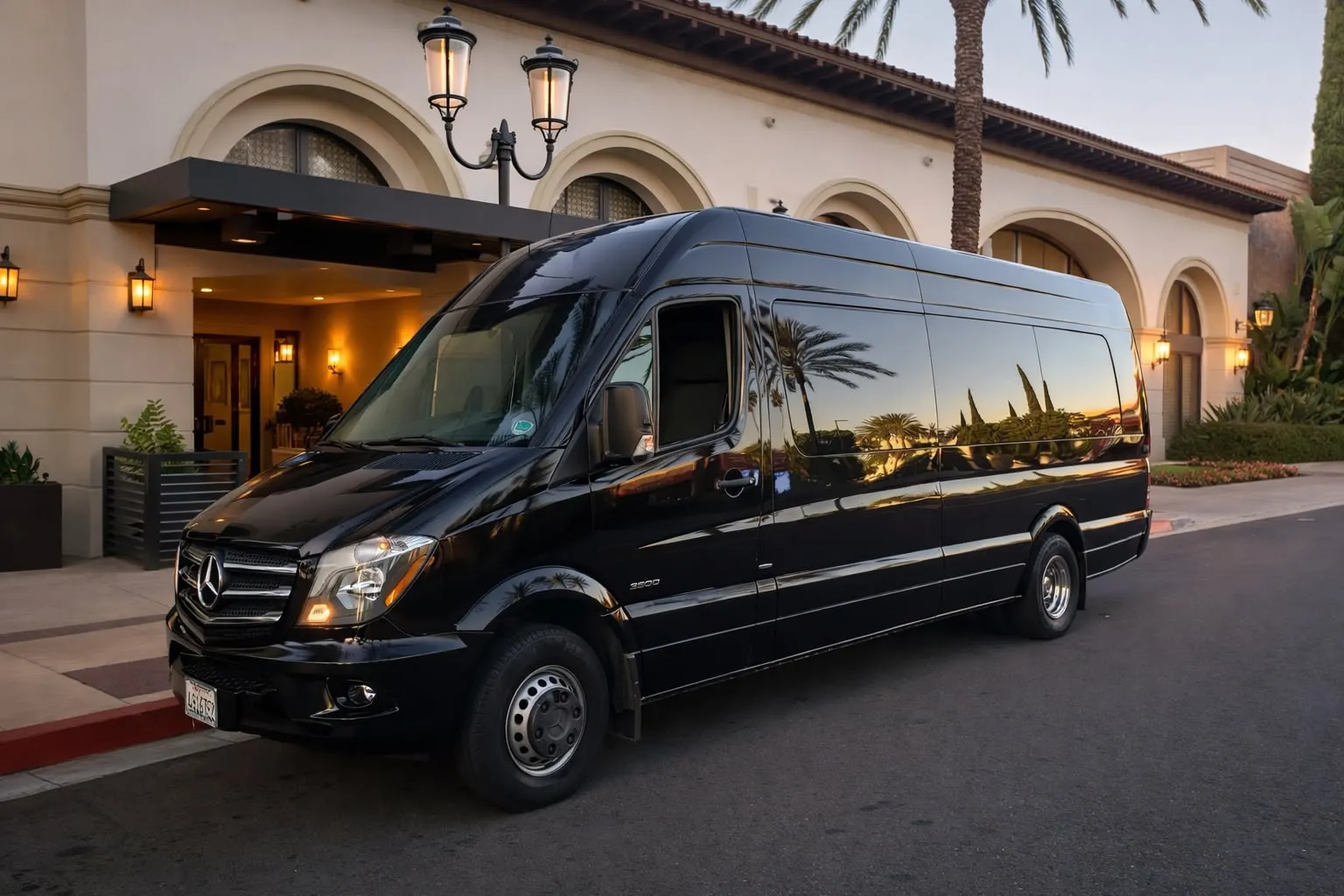 Small 12-18 passenger party bus